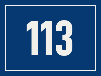 Hausnummer 113