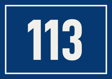 Hausnummer 113