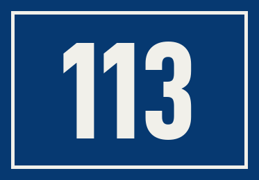 Hausnummer 113