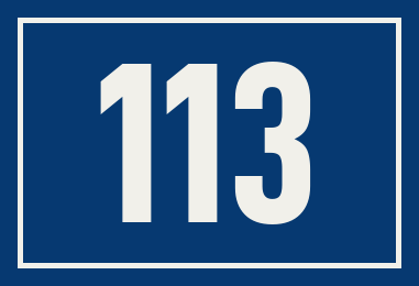 Hausnummer 113