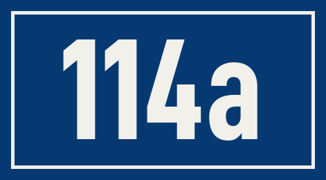Hausnummer 114a