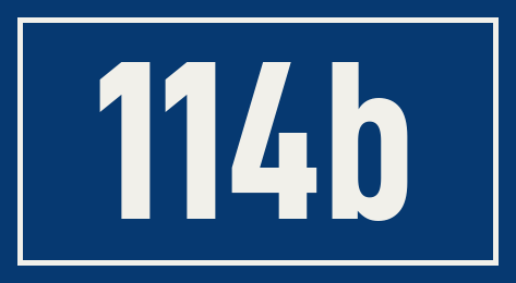 Hausnummer 114b