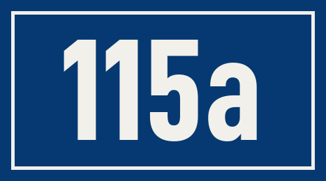 Hausnummer 115a
