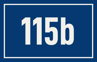 Hausnummer 115b