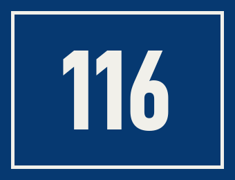 Hausnummer 116