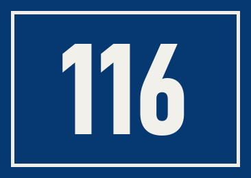 Hausnummer 116