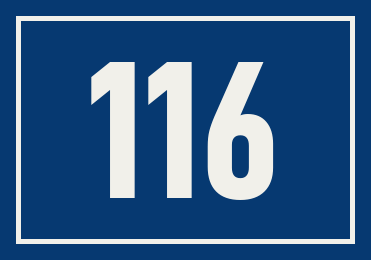Hausnummer 116