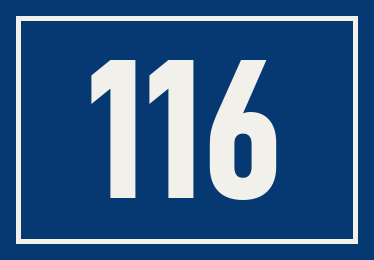 Hausnummer 116