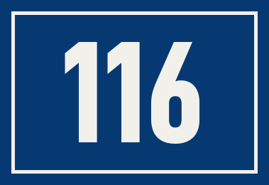 Hausnummer 116