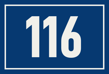 Hausnummer 116
