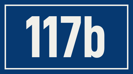 Hausnummer 117b