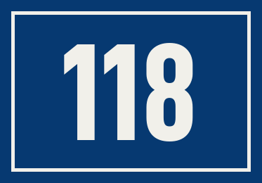 Hausnummer 118