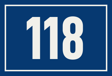 Hausnummer 118
