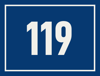 Hausnummer 119