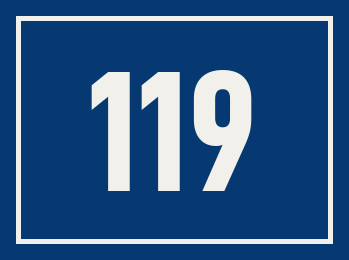 Hausnummer 119