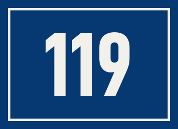 Hausnummer 119
