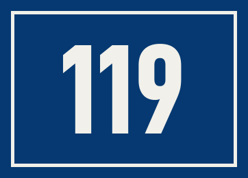 Hausnummer 119