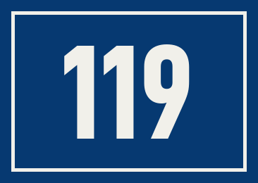 Hausnummer 119