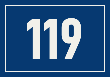 Hausnummer 119
