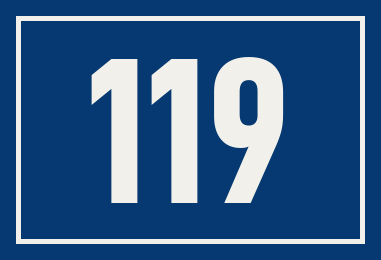 Hausnummer 119
