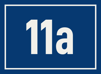 Hausnummer 11a