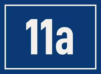 Hausnummer 11a