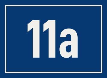 Hausnummer 11a