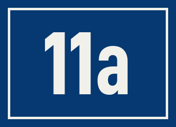 Hausnummer 11a