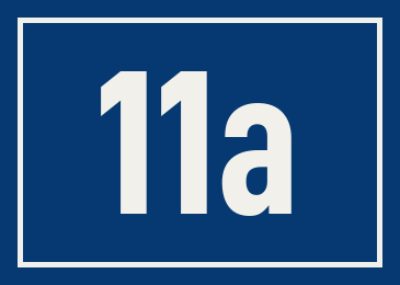 Hausnummer 11a