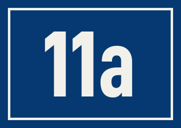 Hausnummer 11a