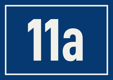 Hausnummer 11a