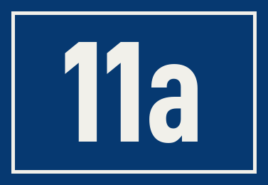 Hausnummer 11a