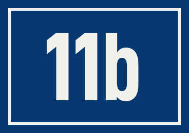 Hausnummer 11b