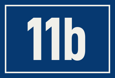 Hausnummer 11b