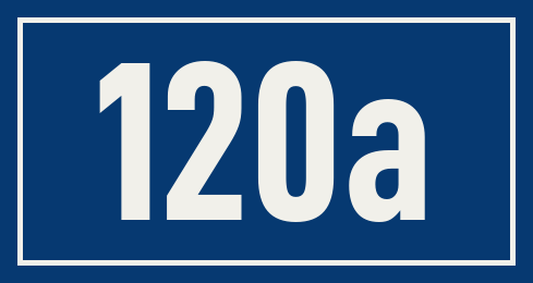 Hausnummer 120a