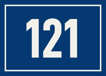 Hausnummer 121