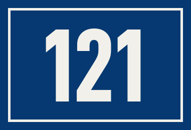 Hausnummer 121