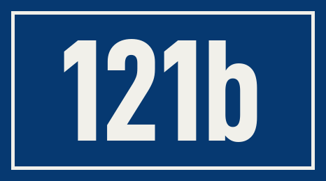 Hausnummer 121b