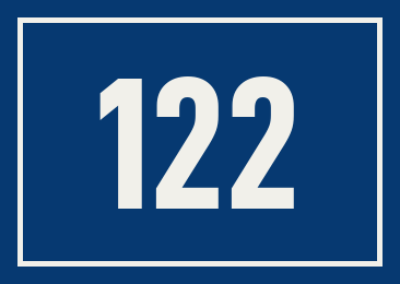 Hausnummer 122