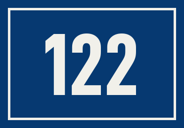 Hausnummer 122