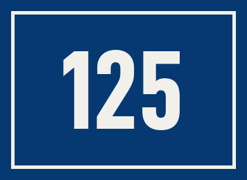 Hausnummer 125