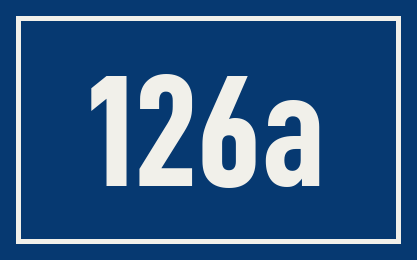 Hausnummer 126a