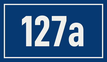 Hausnummer 127a