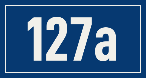 Hausnummer 127a