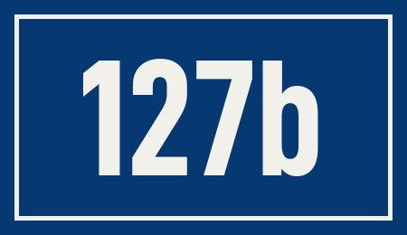 Hausnummer 127b