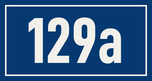 Hausnummer 129a