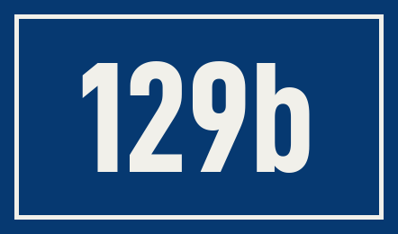 Hausnummer 129b