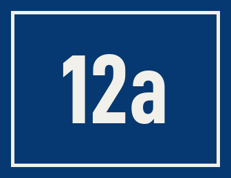 Hausnummer 12a