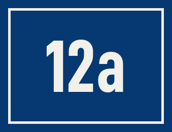 Hausnummer 12a