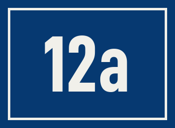 Hausnummer 12a